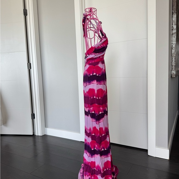 Tart Vibrant Pink and Purple Maxi Dress - Picture 2 of 7